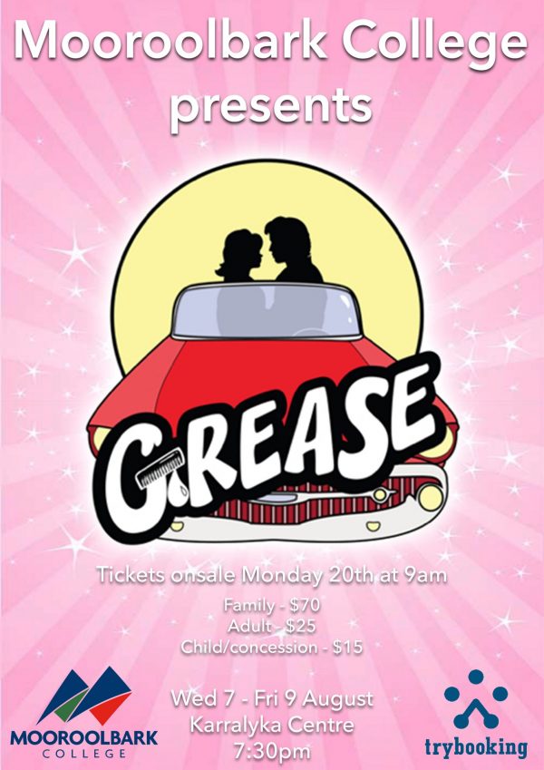 Grease Ticket Announcement