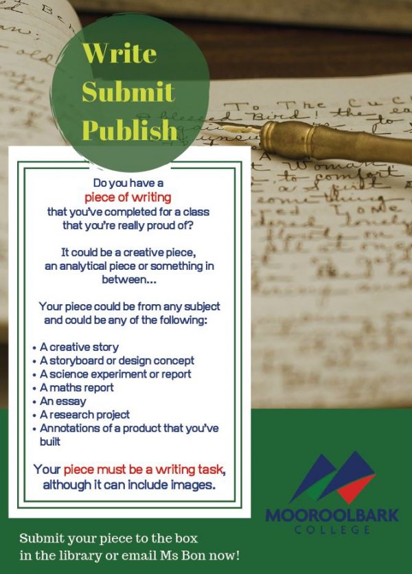 Write, Submit, Publish